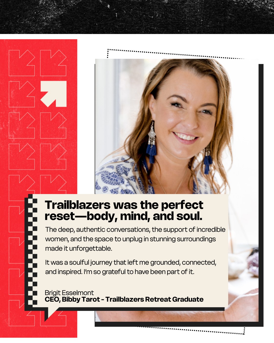 Brigit Esselmont, CEO of Biddy Tarot and Business Trailblazers Retreat graduate, on her HerBusiness retreat experience